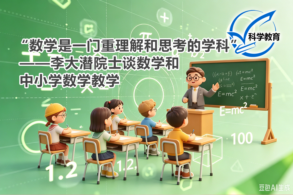 “数学是一门重理解和思考的学科”——李大潜院士谈数学和中小学数学教学